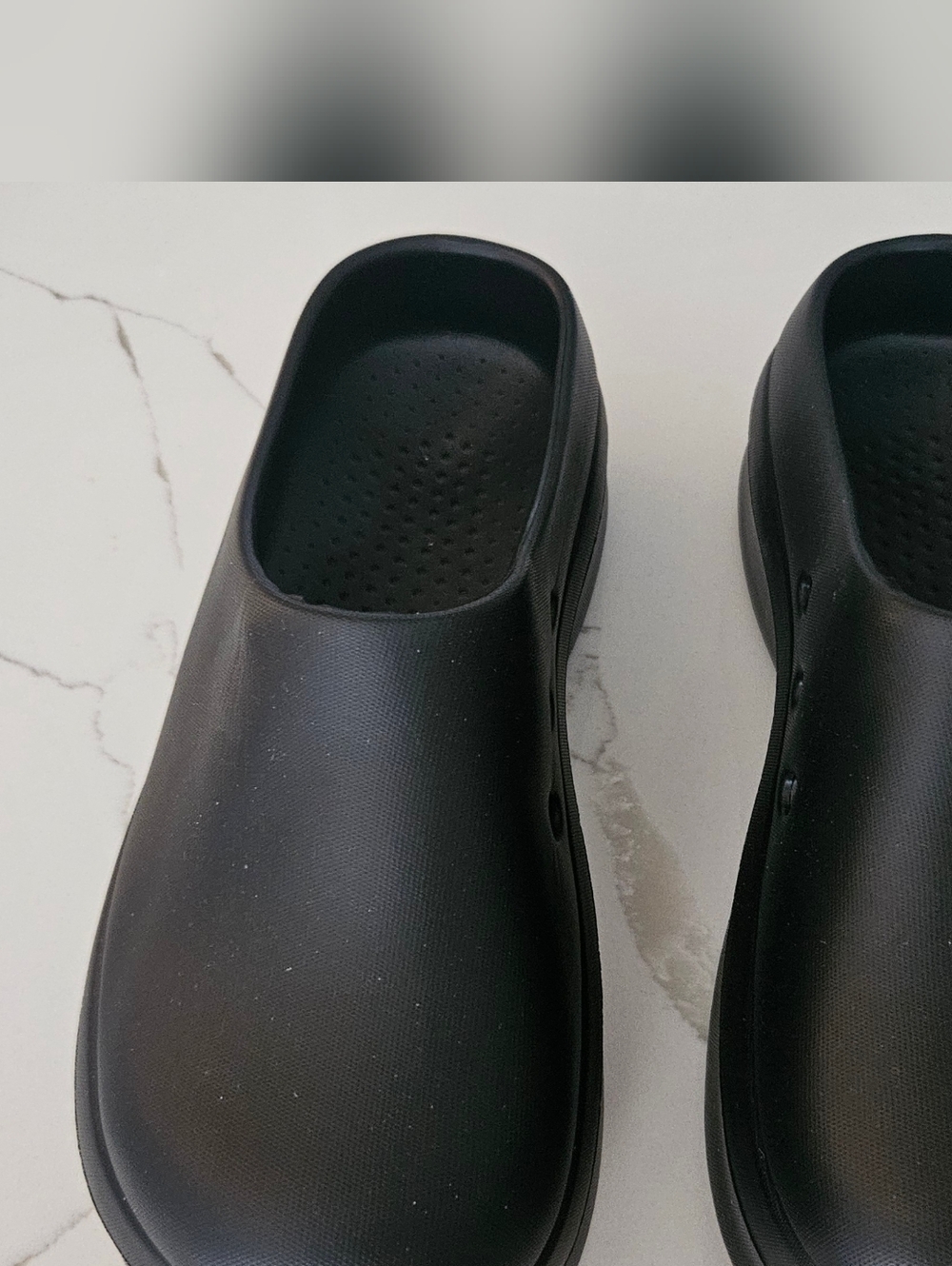 Unisex Black Slip-On Clog - Comfortable Everyday Shoe